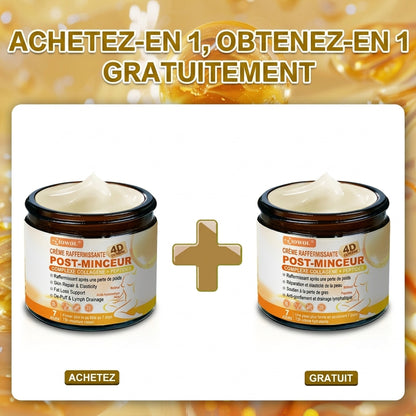 Boutique Officielle | Crème Raffermissante Post-Minceur IOWOL® aux GHK-Cu, Argireline et Matrixyl 3000, peptides de collagène et actifs raffermissants pour cibler le relâchement cutané après une perte de poids.